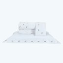 Ver imagem 1 de Roupa de Cama Casal Queen Ellora 200 Fios 100% Algodão 04 Peças - Palha