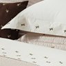 Roupa de Cama Casal Queen Ellora 200 Fios 100% Algodão 04 Peças - Palha - 3