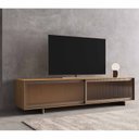 Ver imagem 1 de Buffet Rack Village 2 Portas Deslizantes com Vidro Canelado - Cl9025