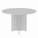 Ver imagem 5 de Mesa Corporativa Circular 120 cm X 120 cm Pés Painel com Regulagem de Altura para 4 a 6 Pessoas F5