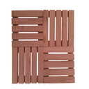 Ver imagem 2 de 4 Deck Modular 30x30 Natural Área Interna Ripa 5 Eucalipto