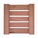 Ver imagem 6 de 4 Deck Modular 30x30 Natural Área Interna Ripa 5 Eucalipto