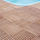 Ver mais imagens de 4 Deck Modular 30x30 Natural Área Interna Ripa 5 Eucalipto