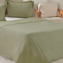 Ver imagem 4 de Kit Colcha Casal Santorini New 220x240cm Folha Seca