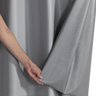Cortina Blackout 2,80x1,60 Voal Corta Luz Sala Quarto Cinza - 3