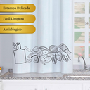 Ver imagem 5 de Cortina Blackout P Cozinha Pvc 2,20 X 1,30 Corta Luz Charme e Conforto Garantido