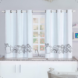 Cortina Blackout P Cozinha Pvc 2,20 X 1,30 Corta Luz Charme e Conforto Garantido - 7