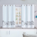 Ver imagem 7 de Cortina Blackout P Cozinha Pvc 2,20 X 1,30 Corta Luz Charme e Conforto Garantido