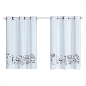 Cortina Blackout P Cozinha Pvc 2,20 X 1,30 Corta Luz Charme e Conforto Garantido