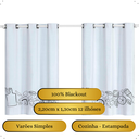 Ver imagem 3 de Cortina Blackout P Cozinha Pvc 2,20 X 1,30 Corta Luz Charme e Conforto Garantido