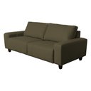 Ver imagem 1 de Sofá Decorativo Sala de Estar Asgand 4 Lugares 240cm Bipartido Couro Fendi - Mozzelar