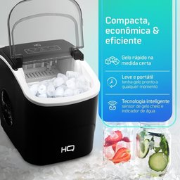 Máquina de Gelo Hq 12kg Turbo Ice Premium Hq-mg12kgdp 220v - 7