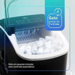 Máquina de Gelo Hq 12kg Turbo Ice Premium Hq-mg12kgdp 220v - 6