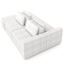 Ver imagem 7 de Sofá Ilha e Puff Sala Living 285cm Siesta M22 Bouclê Branco - Mpozenato