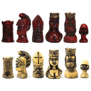 Peças de Xadrez em Resina - Coleção Regal