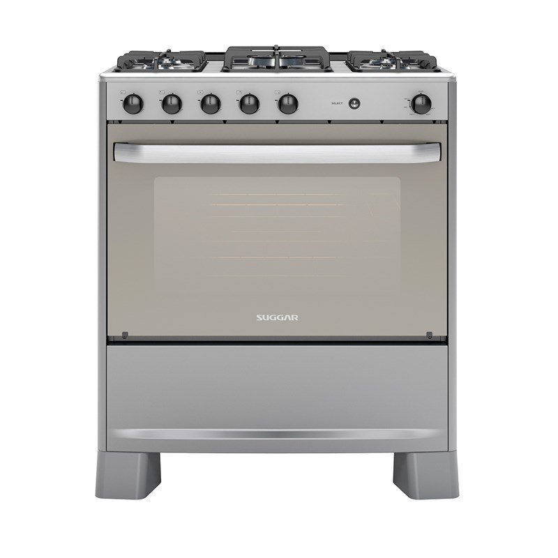 Fogão Select Prata Mesa Inox 5 Queimadores Bivolt Fgisl510prix Suggar - 3