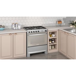 Fogão Select Prata Mesa Inox 5 Queimadores Bivolt Fgisl510prix Suggar - 2