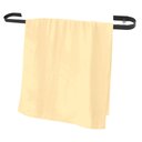 Ver imagem 1 de Suporte Porta Toalha Banho Parede Banheiro Quadrado Preto