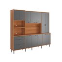 Ver mais imagens de Kit Cozinha Compacta 260cm 12 Portas e 3 Gavetas Pulse Lukaliam Móveis