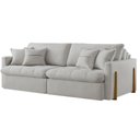 Ver imagem 1 de Sofá Cama Retrátil e Reclinável Lisboa 200cm Braço 10cm Meu Sofá Online