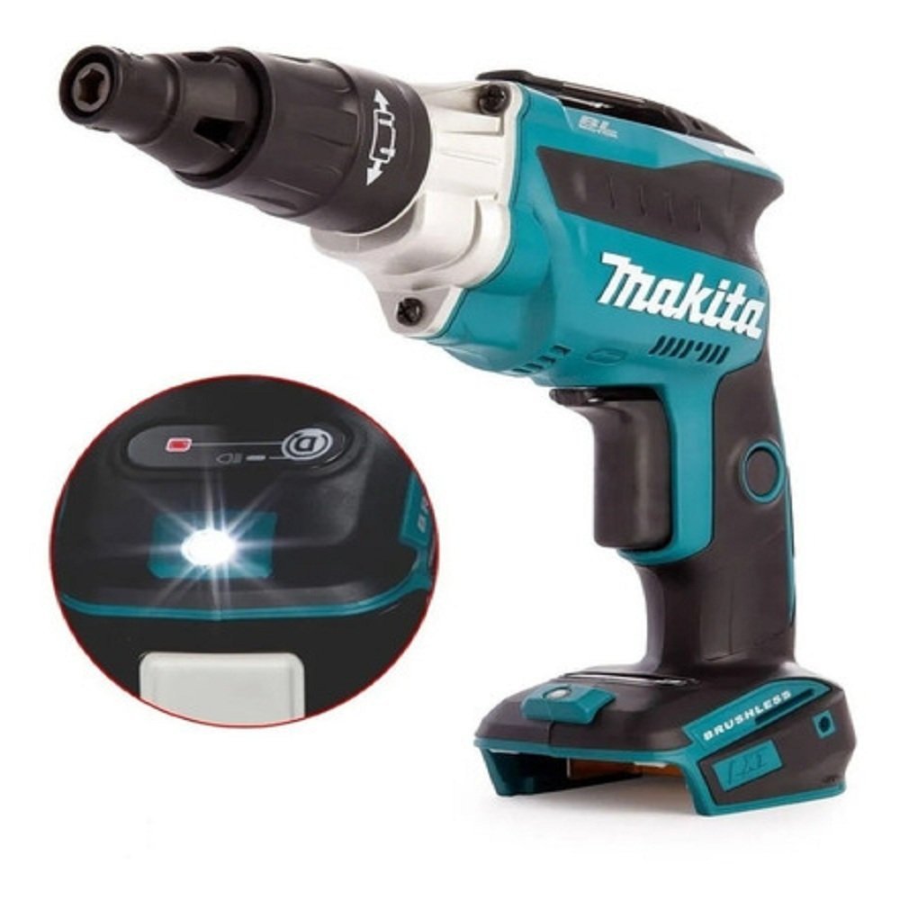 PARAFUSADEIRA DRYWALL 18V BRUSHLESS SEM BATERIA DFS251Z MAKITA ...