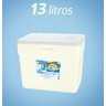 Caixa Térmica Isopor 13 Litros Gelo Cerveja Refri Isoterm - 3