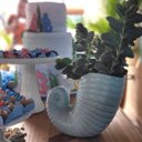 Ver imagem 3 de VASO CARACOL PQ:Verde Bebê