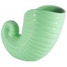 VASO CARACOL PQ:Verde Bebê - 6