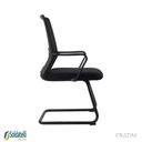 Ver imagem 4 de Kit 2 Cadeiras Office Tokyo Base Fixa Pp Preta Braços Fixos - Fratini