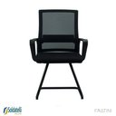 Ver imagem 3 de Kit 2 Cadeiras Office Tokyo Base Fixa Pp Preta Braços Fixos - Fratini