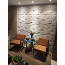 Ver mais imagens de Revestimento 3d Parede Modelo Quadratto Placas Decorativo