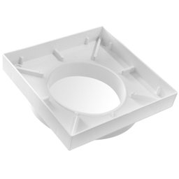Ralo Invisível Tampa Oculta Sifonado 10x10cm | Utilimix | Kit 06 Un - 6