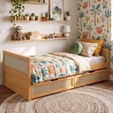 Ver imagem 1 de Cama Infantil Solteiro com Gavetas Madeira Maciça Magna Kids Casatema MadeiraOriginals