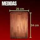 Ver imagem 4 de Kit 30 Tabua para Churrasco de Madeira Grande Pinus Estufado