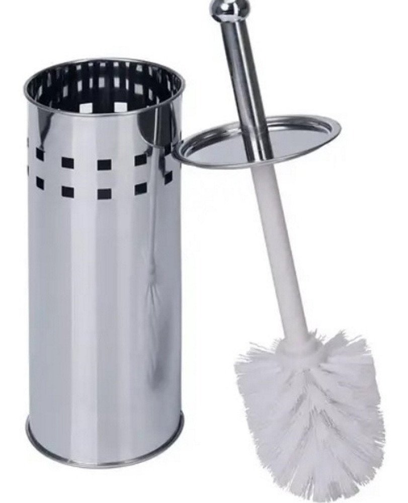 Escova de Limpar Vaso Sanitário Suporte Aço Inox Sanitária - 2