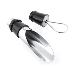 Kit 6 Bicos Dosador Tampa Rolha Garrafa de Vinho Inox - 5
