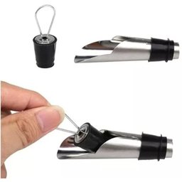 Kit 6 Bicos Dosador Tampa Rolha Garrafa de Vinho Inox - 3