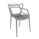Ver imagem 5 de Conjunto 8 Cadeiras Allegra Cor Cinza Brasão – Design e Sofisticação, Resistentes e Ergonômicas