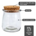 Ver imagem 3 de 8 Porta Tempero Condimento Grande Vidro Grosso Rolha 190ml