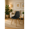 Cadeira Charles Eames Colmeia Solid Wood 131ppf Preto - 4