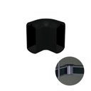 Ver imagem 1 de Suporte Conexão 90º Cabideiro Vesto Rm 282 Rometal Preto