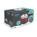 Ver imagem 7 de Panela de Pressão Tramontina Vancouver Alumínio Revestimento Antiaderente Starflon T1 Vermelha 4,5l