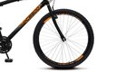 Ver imagem 4 de Bicicleta Cazelle Cb 500, Aro 26 Comum Natural, 36 Raias, 18 Marchas, Freios V-brake e Suporte de Gu