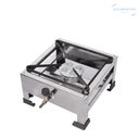 Ver imagem 2 de Fogão Portátil Fogareiro Inox Alta Pressão 1 Boca