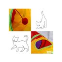 Ver imagem 3 de Túnel Colorido para Gatos