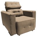 Ver imagem 2 de Cadeira Poltrona Reclinável Retrátil Isabelle Consultório Estética Facial Cílios Sobrancelha Capucci