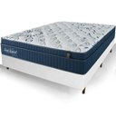 Ver imagem 2 de Cama Box Branca + Colchão Casal San Rafael Molas Ensacadas Euro Pillow 138x188x75cm - Macio