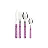 Kit Faqueiro Tramontina Talheres Aço Inox 16pçs Groovy Breakfast:rosa - 3
