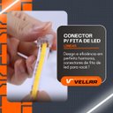 Ver imagem 2 de Kit 5 Conector Linear Emenda Transparente para Fita de Led 120 e 240 Leds 10mm