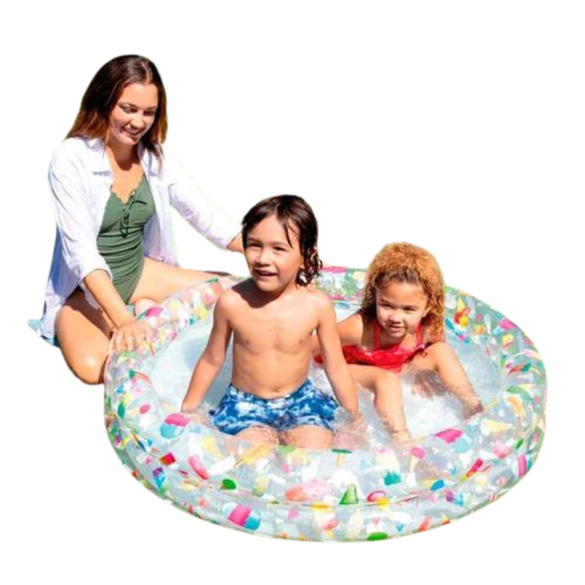 Piscina Inflável Infantil Intex 150l Frutas + Bomba Elétrica Voltagem:110v - 8